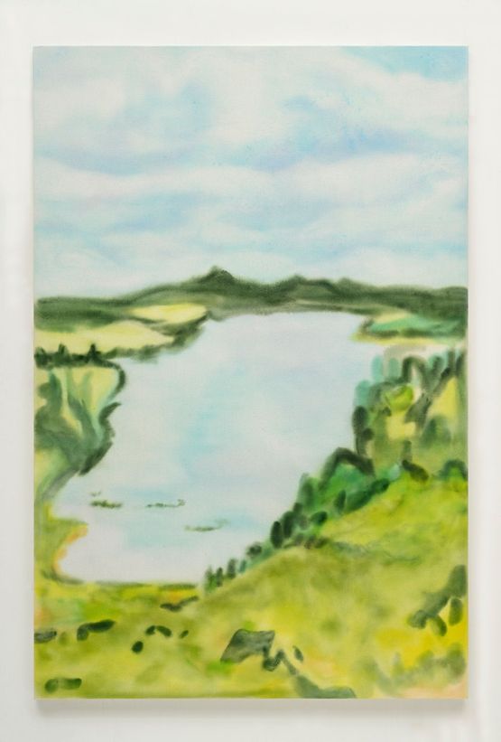 Kicking Water being called by Naofumi Maruyama contemporary artwork Painting