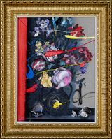 Dutch Master Still Life - After Balthasar Van Der Ast by Frans Smit contemporary artwork painting works on paper