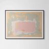 The New York Suite Orange Pink Green by John Hoyland contemporary artwork Print