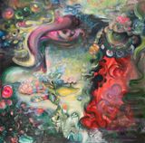 Dragons Gate by Maoka Ueda contemporary artwork painting