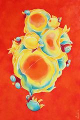 Exhale On Shuffle by Clasutta contemporary artwork painting