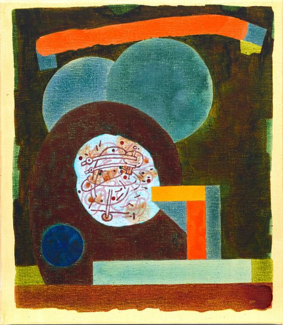 MIXED UP SHOOK UP by Denys Watkins contemporary artwork Painting
