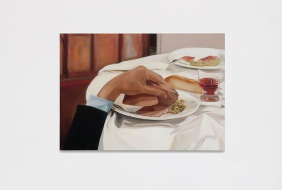 Dinner Party by Shannon Cartier Lucy contemporary artwork Painting