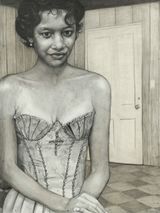 Followed by Jenny Scobel contemporary artwork drawing