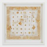 Seed Calendar One Month Five Days in Bali Java and Sulewesi by Michelle Stuart contemporary artwork drawing painting works on paper