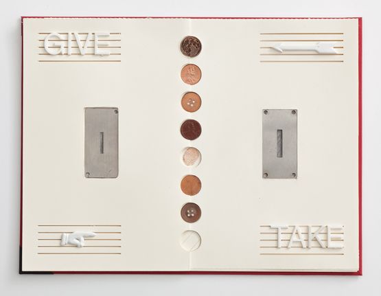 Give and take by Paul Ramirez Jonas contemporary artwork Mixed Media