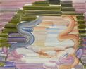Rainbow-2021-w-1 by Etsu Egami contemporary artwork Painting