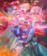Vibrant by Wannita Tankeng contemporary artwork painting