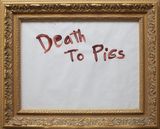 Death to Pigs by Karen Kilimnik contemporary artwork works on paper