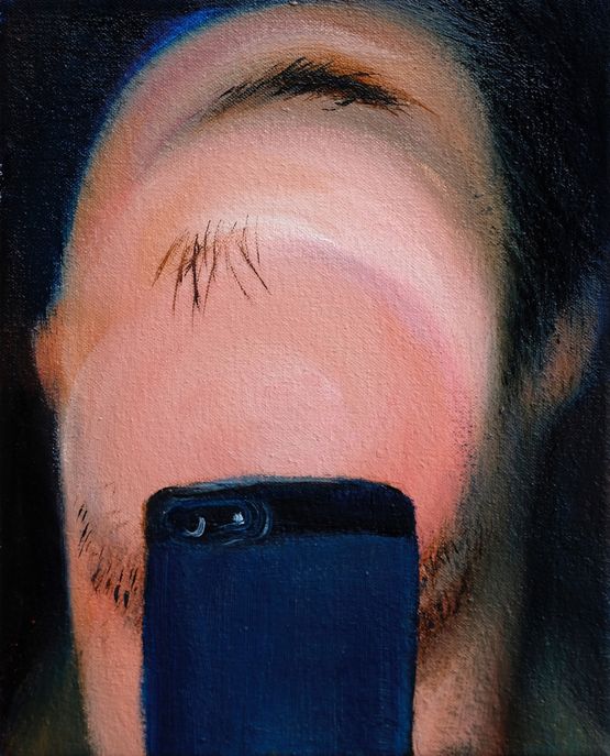 Swipe by Alvin Ong contemporary artwork Painting