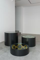 Podium by Ivan Navarro contemporary artwork sculpture