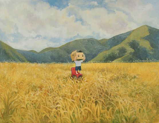 The Far Side of Summer by C. K. Koh contemporary artwork Painting