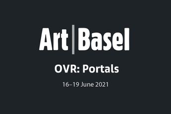 Contemporary art exhibition Art Basel OVR Portals at SCAI THE BATHHOUSE Tokyo Japan