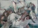 Chronos und Kairos by Sandra Del Pilar contemporary artwork Painting