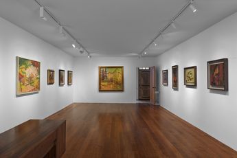 Contemporary art exhibition Frank Auerbach Landscapes and Portraits at Timothy Taylor 515 West 19th Street New York United States