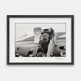 Leaving New York for the Miami sun John F. Kennedy Airport New York City 13 February 1964 by Paul Mccartney contemporary artwork photography