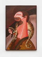Figuras Figures by Miguel Dos Santos contemporary artwork painting