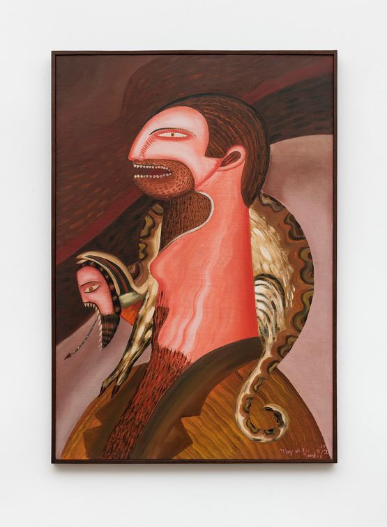 Figuras Figures by Miguel Dos Santos contemporary artwork Painting