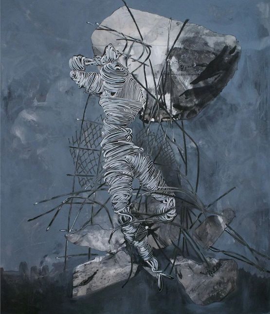 Atlas by Jonas Hodicke contemporary artwork Painting