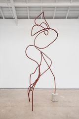 Rebar by Monika Sosnowska contemporary artwork sculpture