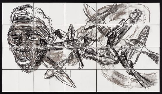Insomnia by Pierre Mukeba contemporary artwork Works on Paper