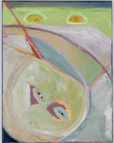 I roll by Layla Rudneva-Mackay contemporary artwork painting works on paper