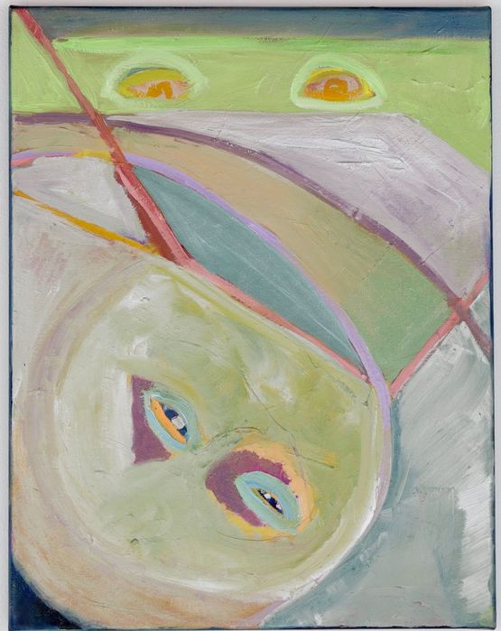 I roll by Layla Rudneva-Mackay contemporary artwork Painting