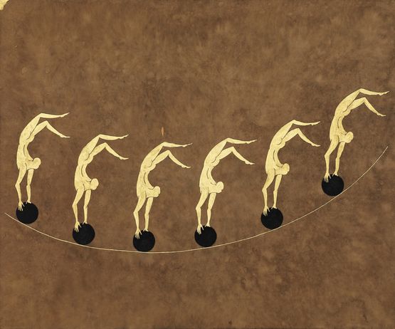 I TRIED _ Balance by Woo Min Jung contemporary artwork Painting