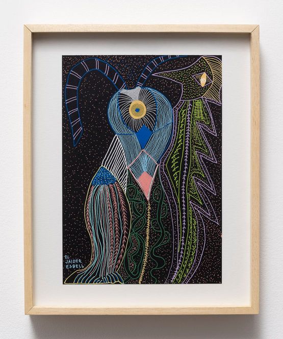 Sem titulo by Jaider Esbell contemporary artwork Works on Paper