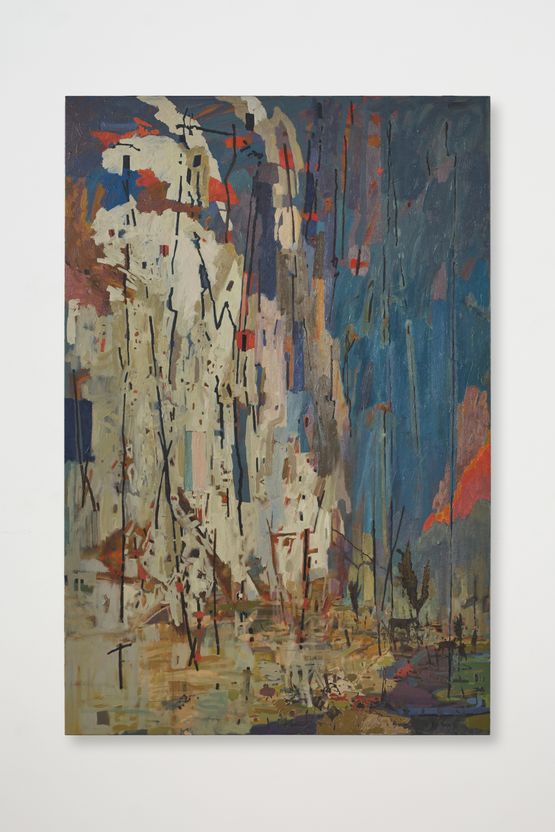 Unsettled Air XI by Clive Van Den Berg contemporary artwork Painting