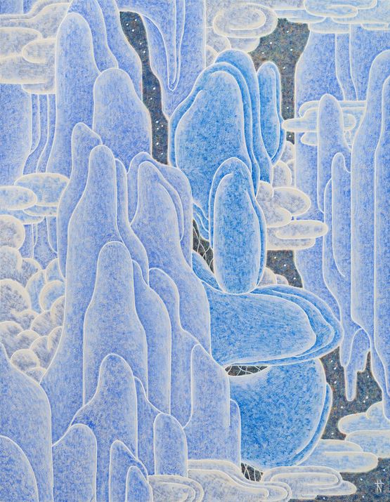 Beyond Near and Far by Cha Hyeon-Wook contemporary artwork Works on Paper