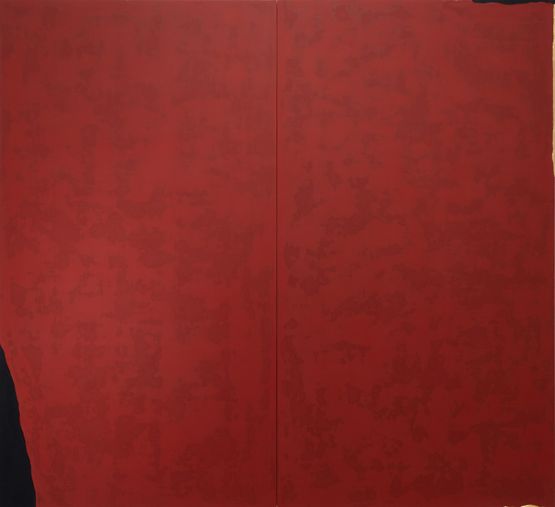 Overlaid Series No. 25-300-01 by Kim Deok Han contemporary artwork Painting
