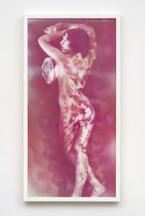Violet Nude by Sawako Goda contemporary artwork painting