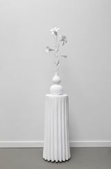 Lily White by Hans Op De Beeck contemporary artwork sculpture