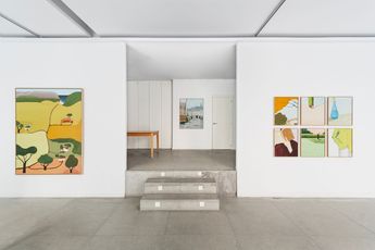 Contemporary art exhibition Klas Ernflo Hiroki Kawanabe Hidden in Plain Sight at Alzueta Gallery Madrid Spain