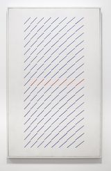 7 rossi by Mario Nigro contemporary artwork painting