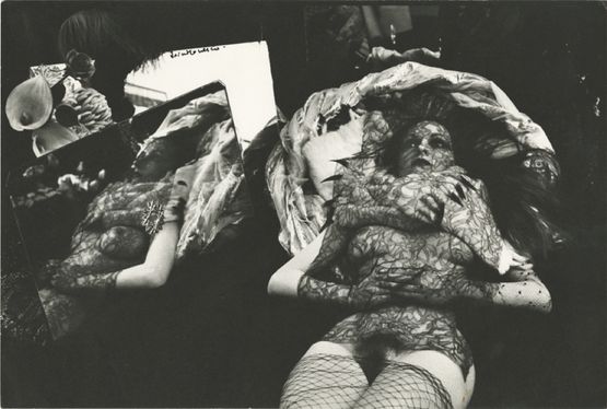 Litanie pour une amante funebre by Irina Ionesco contemporary artwork Photography