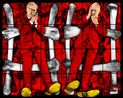 PALLIASSE by Gilbert  George contemporary artwork Mixed Media