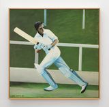 Batsman by Ian Scott contemporary artwork painting