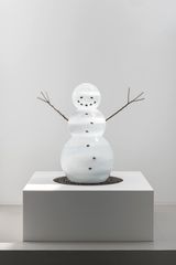 Iceman in Reality Park by Philippe Parreno contemporary artwork sculpture