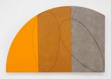 Curved PlaneFigure VIII Study by Robert Mangold contemporary artwork painting drawing