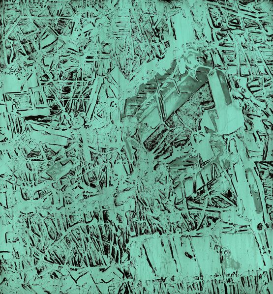 Rubble 15 by Jorge Tacla contemporary artwork Painting