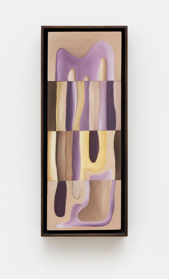 Radio-purpura by Gabriela Melzer contemporary artwork Painting