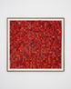 Among the Ruins Silence Red and Orange by Antonio Tarsis contemporary artwork Works on Paper