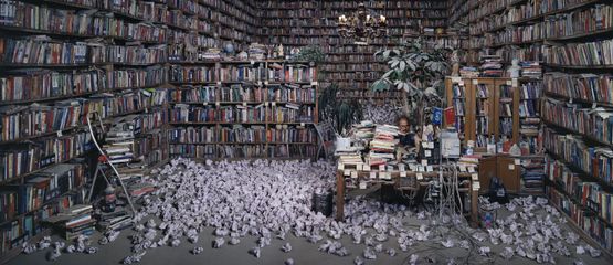 Follow Him by Wang Qingsong contemporary artwork Photography