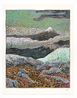 Volcano by Billy Childish contemporary artwork Print