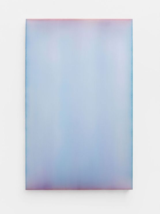 Farblichtung Konigsblau Hell by Sybille Pattscheck contemporary artwork Mixed Media