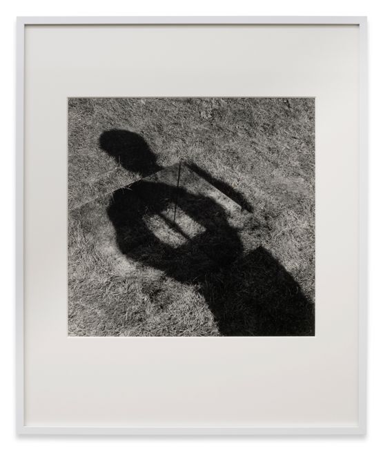 Mirror-lined pit grass bottom by Keith Arnatt contemporary artwork Photography