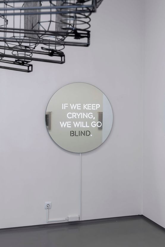If we keep crying we will go blind by Isaac Chong Wai contemporary artwork Works on Paper