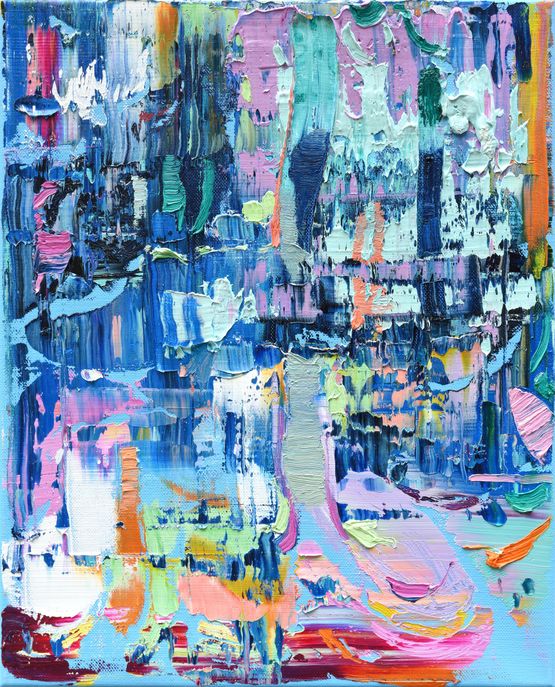 OP 47 by Szilard Huszank contemporary artwork Painting